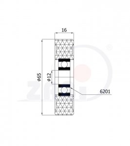 ZABI CZECH s.r.o - polyuretanova-rolna s-loziskem-65-mm-zabi-rp-65-16_12_tv-1750832734.jpg